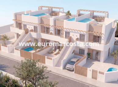 low-bungalow - New Build - Pilar de la Horadada - Pilar de la Horadada