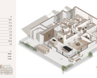New Build - Apartment / flat - San Miguel de Salinas