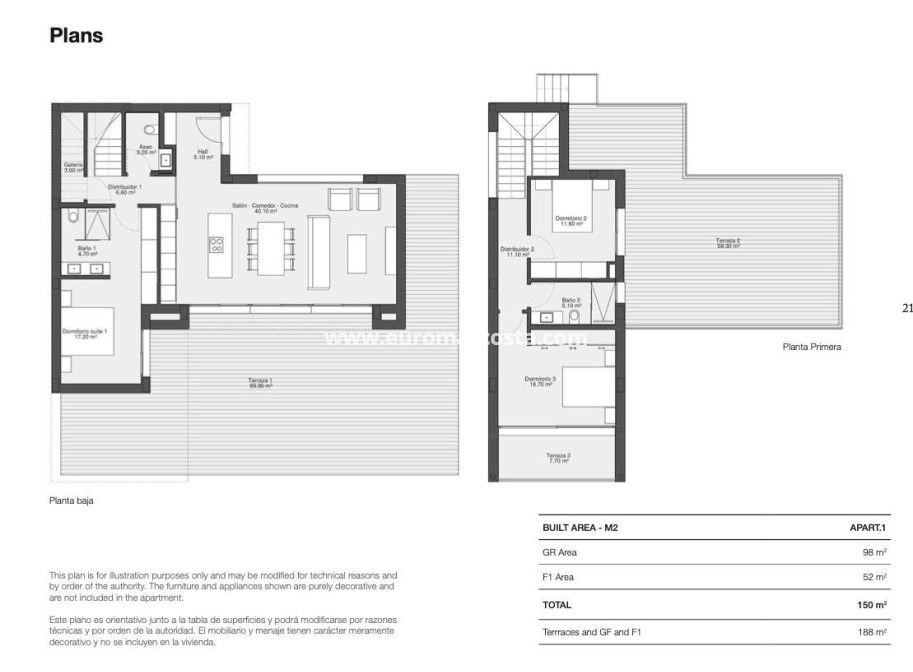 Venta - Villa - San Miguel de Salinas - Las Colinas Golf