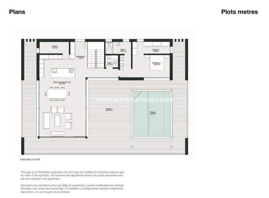 Venta - Villa - San Miguel de Salinas - Las Colinas Golf