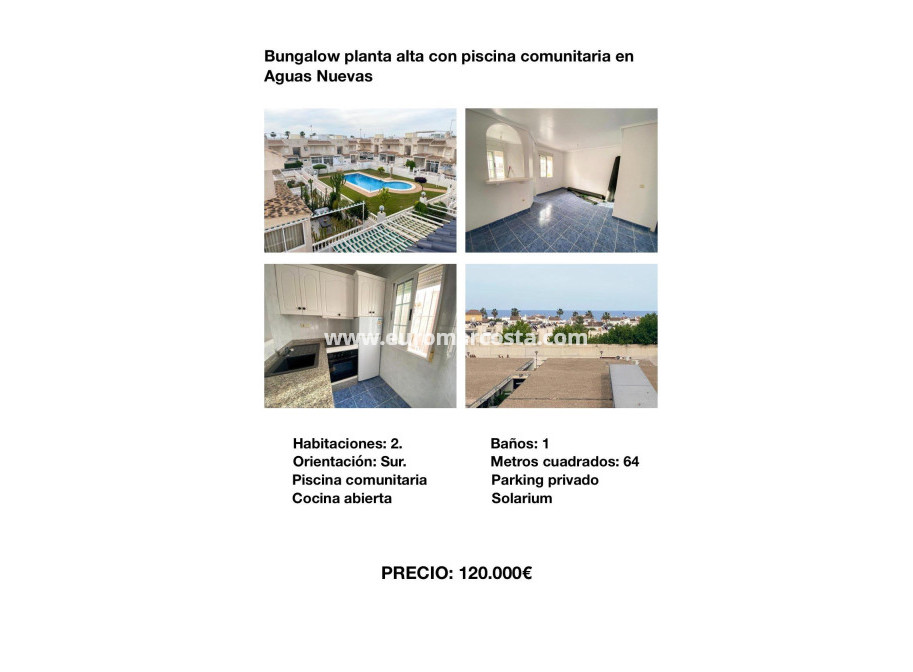 Objekte zum Wiederverkauf - Bungalow - Torrevieja - TORREVIEJA