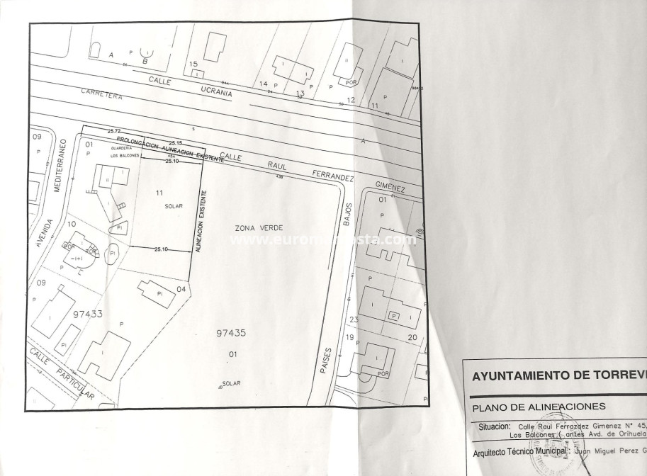Venta - Parcela / Terreno - Torrevieja - TORREVIEJA