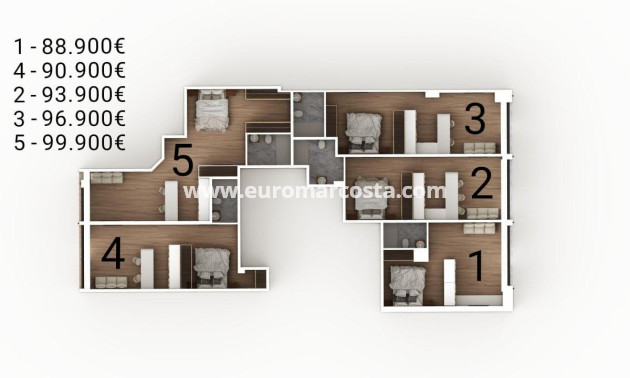 Venta - Estudio - Torrevieja - La Mata