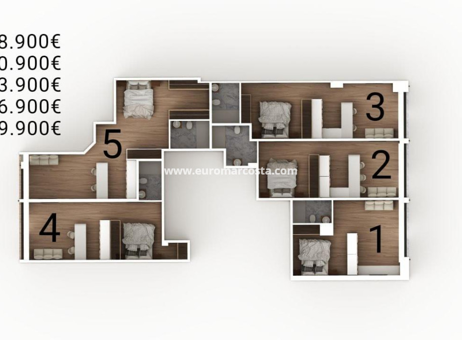Venta - Estudio - Torrevieja - La Mata