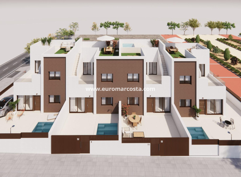 New Build - Townhouse - Pilar de la Horadada - Zona Pueblo