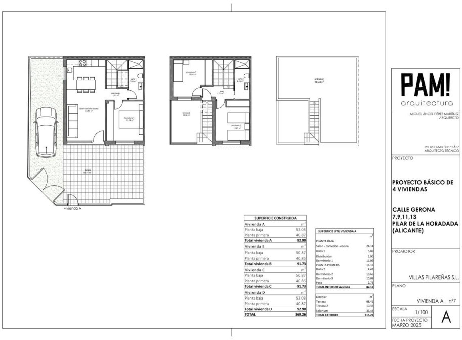 New Build - Townhouse - Pilar de la Horadada - Zona Pueblo