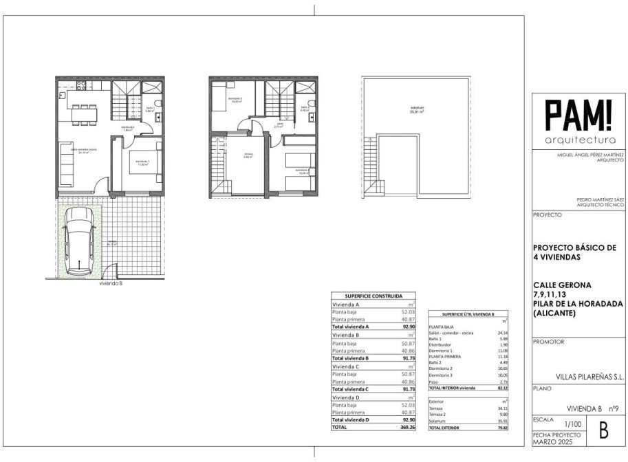 New Build - Townhouse - Pilar de la Horadada - Zona Pueblo