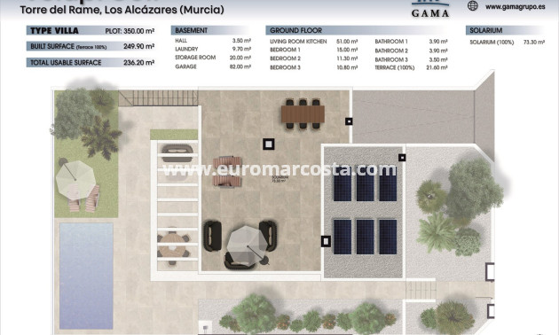 Neubauten - Villa freitstehend - Los Alcazares - Murcia