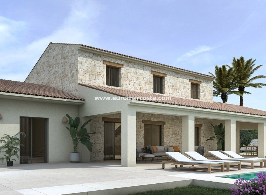Neubauten - Villa freitstehend - Moraira