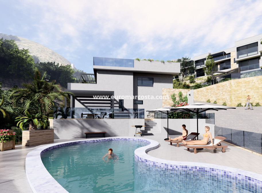 Neubauten - Villa freitstehend - Altea