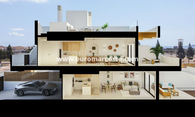 Nueva construcción  - high-bungalow - Los Alcazares - Murcia