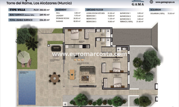 Neubauten - Villa freitstehend - Los Alcazares - Murcia