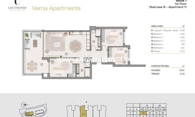 New Build - Apartment / flat - San Miguel de Salinas