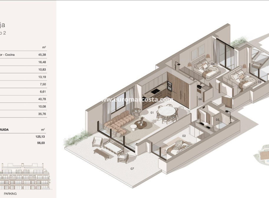 New Build - Apartment / flat - San Miguel de Salinas