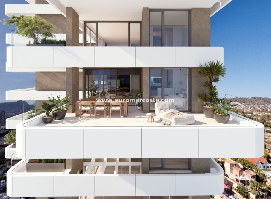 New Build - Apartment / flat - Calpe