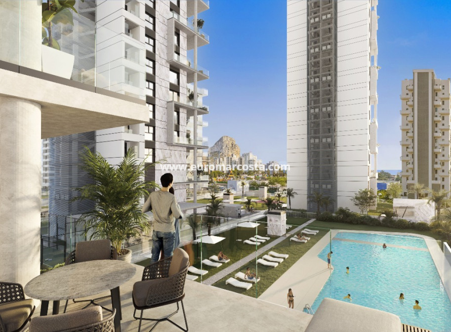 New Build - Apartment / flat - Calpe