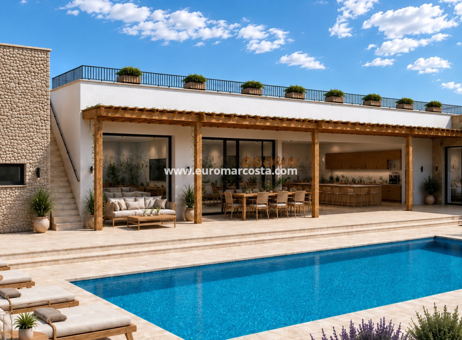 Nueva construcción  - Villa - Cartagena - La Manga del Mar Menor